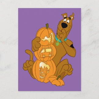 Scooby-Doo | Halloween Jack-O-Lantern Postkarte