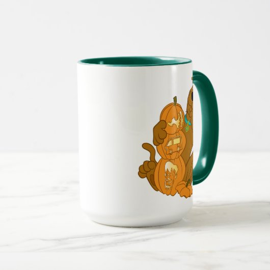 Scooby-Doo | Halloween Jack-O-Lantern Tasse (VorderseiteRechts)