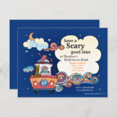 Scooby-Doo-Halloween-Party Einladung (Vorne/Hinten)