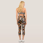 Scooby-Doo | Halloween Pattern Capri Leggings (Rückseite)