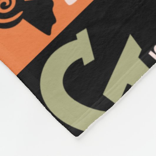 Scooby-Doo | Halloween Pattern Fleecedecke (Ecke)