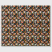 Scooby-Doo | Halloween Pattern Geschenkpapier (Flach)