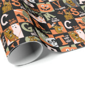 Scooby-Doo | Halloween Pattern Geschenkpapier (Rolleneckpunkt)