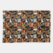 Scooby-Doo | Halloween Pattern Geschirrtuch (Horizontal)