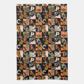 Scooby-Doo | Halloween Pattern Geschirrtuch (Vertikal)