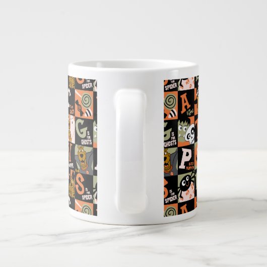 Scooby-Doo | Halloween Pattern Jumbo-Tasse (Rückseite)