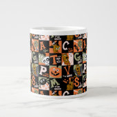 Scooby-Doo | Halloween Pattern Jumbo-Tasse (Vorderseite)
