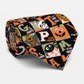 Scooby-Doo | Halloween Pattern Krawatte (Gerollt)
