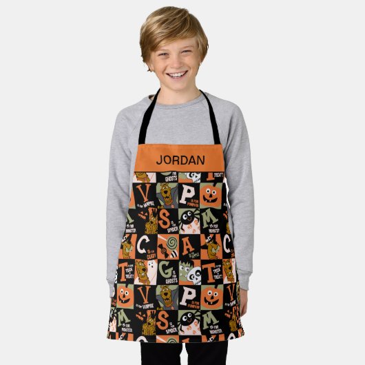 Scooby-Doo | Halloween Pattern Schürze (Getragen)
