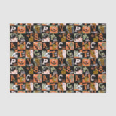 Scooby-Doo | Halloween Pattern Seidenpapier (Vorderseite)