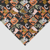 Scooby-Doo | Halloween Pattern Seidenpapier (Ausschnitt)