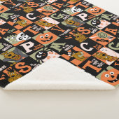 Scooby-Doo | Halloween Pattern Sherpadecke (3/4)