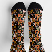 Scooby-Doo | Halloween Pattern Socken (Oben)