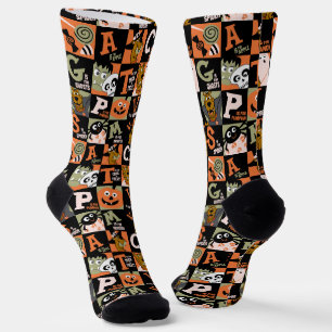 Scooby-Doo   Halloween Pattern Socken
