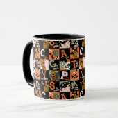 Scooby-Doo | Halloween Pattern Tasse (Vorderseite Links)