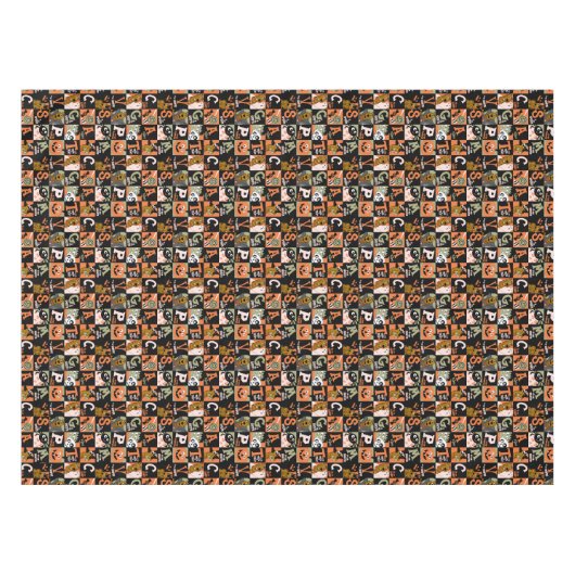 Scooby-Doo | Halloween Pattern Tischdecke (Vorderseite (Horizontal))