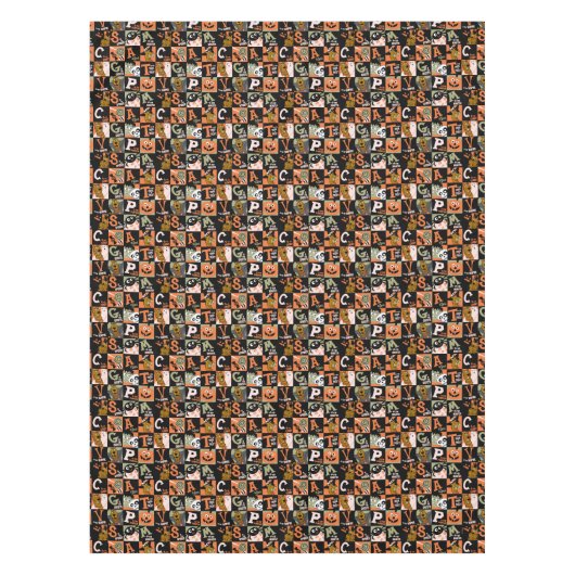 Scooby-Doo | Halloween Pattern Tischdecke (Vorderseite)