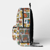 Scooby-Doo Halloween Photos Pattern Bedruckter Rucksack (Rechts)