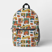 Scooby-Doo Halloween Photos Pattern Bedruckter Rucksack (Vorderseite)