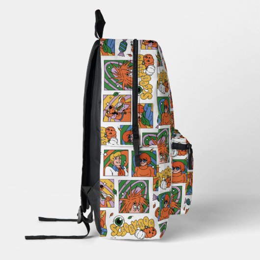 Scooby-Doo Halloween Photos Pattern Bedruckter Rucksack (Links)