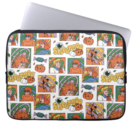 Scooby-Doo Halloween Photos Pattern Laptopschutzhülle (Vorderseite)