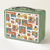 Scooby-Doo Halloween Photos Pattern Metall Brotdose (Rückseite)