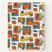 Scooby-Doo Halloween Photos Pattern Notizblock (Rückseite)