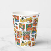 Scooby-Doo Halloween Photos Pattern Pappbecher (Rechts)