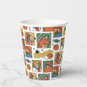 Scooby-Doo Halloween Photos Pattern Pappbecher (Vorderseite)