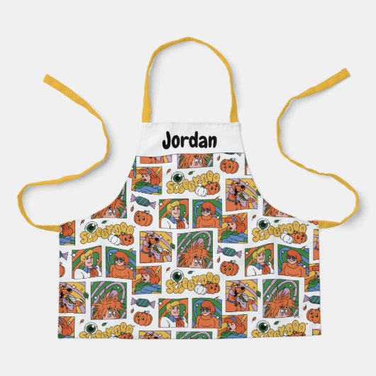 Scooby-Doo Halloween Photos Pattern Schürze (Vorderseite)