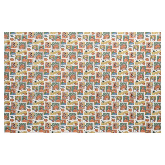 Scooby-Doo Halloween Photos Pattern Stoff (Yard (91,4 cm))
