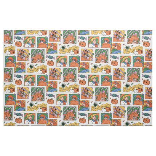 Scooby-Doo Halloween Photos Pattern Stoff (Fat Quarter (45,7 x 55,9 cm))