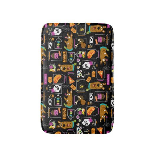 Scooby-Doo | Halloween Scooby-Doo-Muster Badematte (Vorderseite Vertikal)