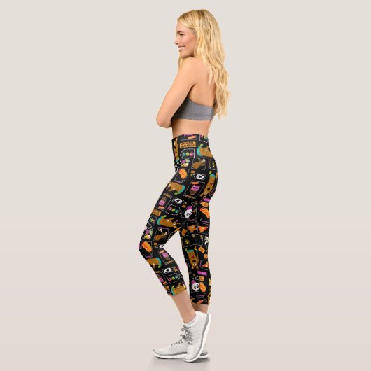 Scooby-Doo | Halloween Scooby-Doo-Muster Capri Leggings (Links)