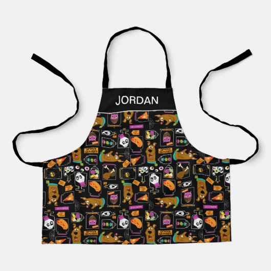 Scooby-Doo | Halloween Scooby-Doo-Muster Schürze (Vorderseite)