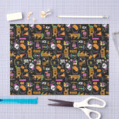 Scooby-Doo | Halloween Scooby-Doo-Muster Seidenpapier (Handwerk)