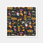 Scooby-Doo | Halloween Scooby-Doo-Muster Serviette (Vorderseite)