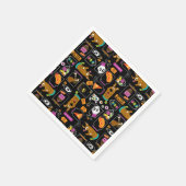 Scooby-Doo | Halloween Scooby-Doo-Muster Serviette (Ecke)