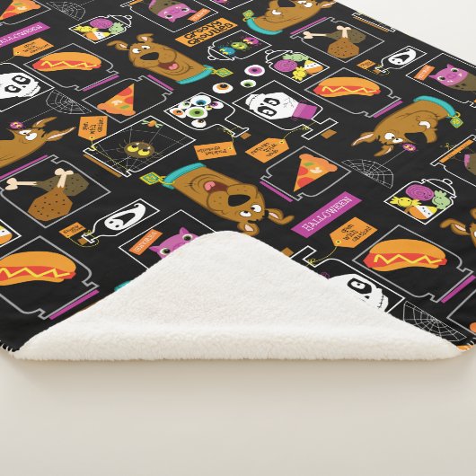 Scooby-Doo | Halloween Scooby-Doo-Muster Sherpadecke (3/4)