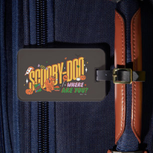 Scooby-Doo Halloween-Snack-Logo Gepäckanhänger