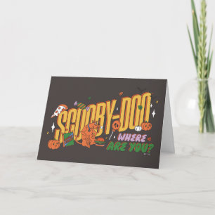 Scooby-Doo-Halloween-Snack-Logo Karte