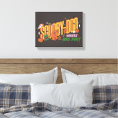 Scooby-Doo Halloween Snack Logo Leinwanddruck (Insitu (Schlafzimmer))