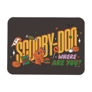 Scooby-Doo Halloween-Snack-Logo Magnet