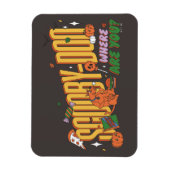 Scooby-Doo Halloween Snack Logo Magnet (Vertikal)
