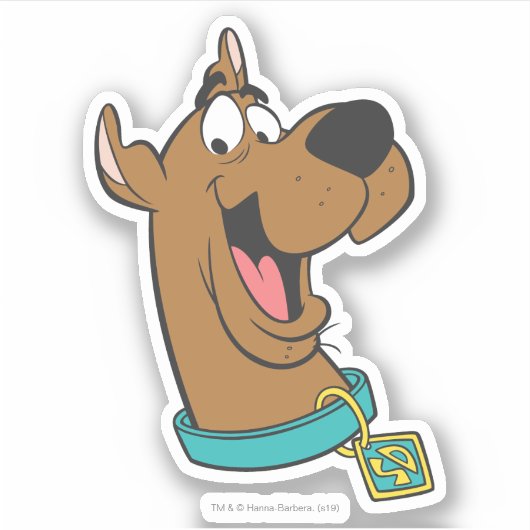 Scooby-Doo Happy Face Aufkleber (Vorderseite)