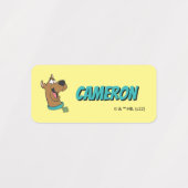 Scooby-Doo Happy Face Etiketten (Design 1)