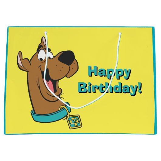 Scooby-Doo Happy Face Große Geschenktüte (Vorderseite)