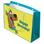 Scooby-Doo Happy Face Große Geschenktüte (Rückseite Schrägansicht)