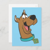 Scooby-Doo Happy Face Postkarte (Vorne/Hinten)