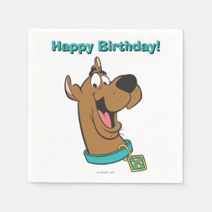 Scooby-Doo Happy Face Serviette